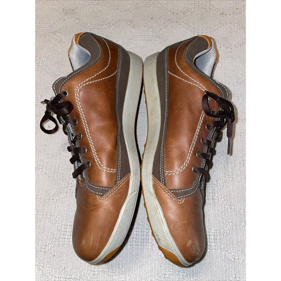 Footjoy Men’s Casual Shoes Size 9 M Brown Leather Golf Athleisure Outdoors main image 5